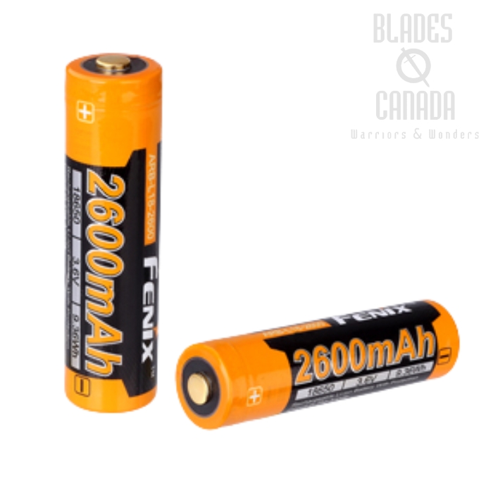 Fenix ARB-L18 Rechargeable 18650 Battery - 2600mAh