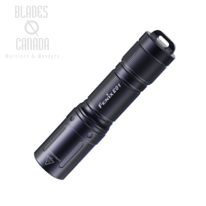 Fenix E01 V2.0 Keychain Flashlight Black - 100 Lumens