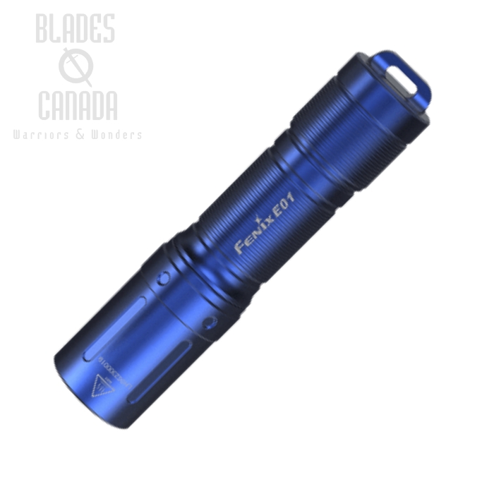 Fenix E01 V2.0 Keychain Flashlight Blue - 100 Lumens
