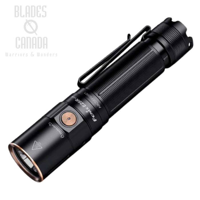 Fenix E28R V2.0 Rechargeable EDC Flashlight, Black - 1700 Lumens
