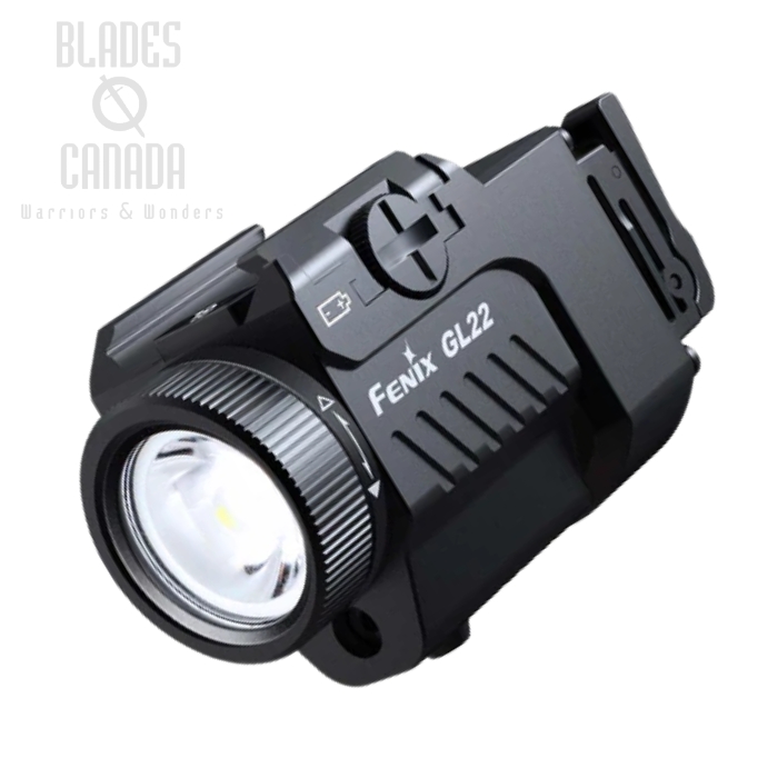 Fenix GL22 Tactical Flashlight, Black w/Red Laser - 750 Lumens