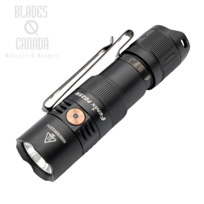 Fenix PD25R Rechargeable Compact Flashlight - 800 Lumens