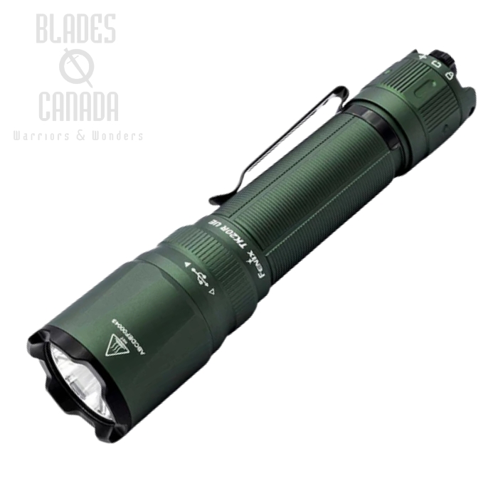 Fenix TK20R UE Rechargeable Flashlight, Tropic Green - 2800 Lumens
