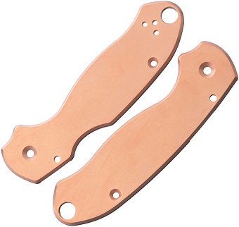 Flytanium Co Spyderco Para 3 Scales - Copper