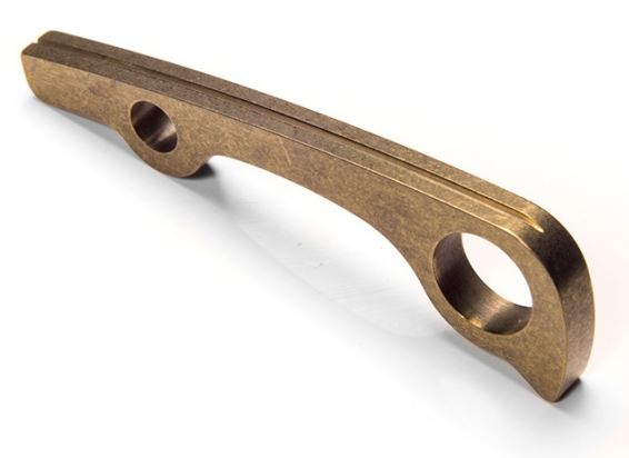 Flytanium Co Ti Backspacer for Spyderco Para-Military 2 - Bronze FLY557Z