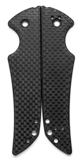 Flytanium Co. Kershaw Skyline Scales - Carbon Fiber, FLY562