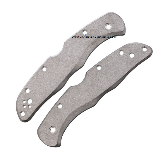 Flytanium Spyderco Classic Endura Scales, Titanium, FLY1183