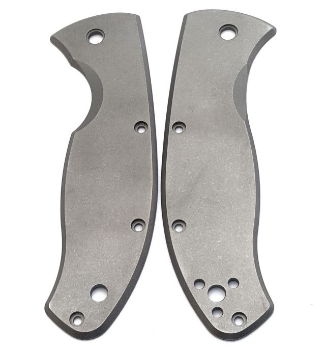 Flytanium Spyderco Tenacious Scales, Titanium, FLY573