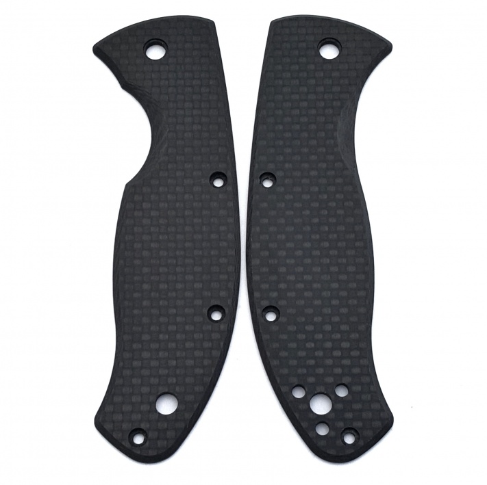 Flytanium Spyderco Tenacious Scales, Carbon Fiber, FLY574