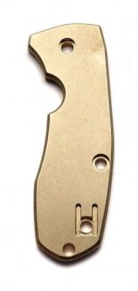 Flytanium Spyderco Techno 2 Brass Scale FLY659 - Click Image to Close