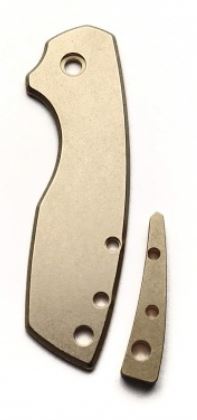 Flytanium CRKT Pilar Large Brass Scale Kit, FLY669