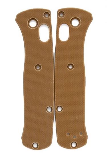 Flytanium Benchmade Bugout Mini G-10 Scales - Tan, FLY687