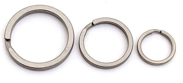 Flytanium Split Ring Set of 3, Titanium, FLY640
