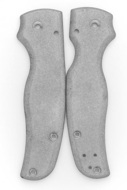 Flytanium Spyderco Shaman Scales - Titanium, FLY733