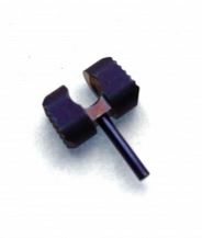Flytanium Manix 2 Titanium Ball Cage Lock - Purple FLY542P