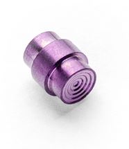 Flytanium Paramilitary 2 Ti Hole Stopper Stepped - Purple FLY593P