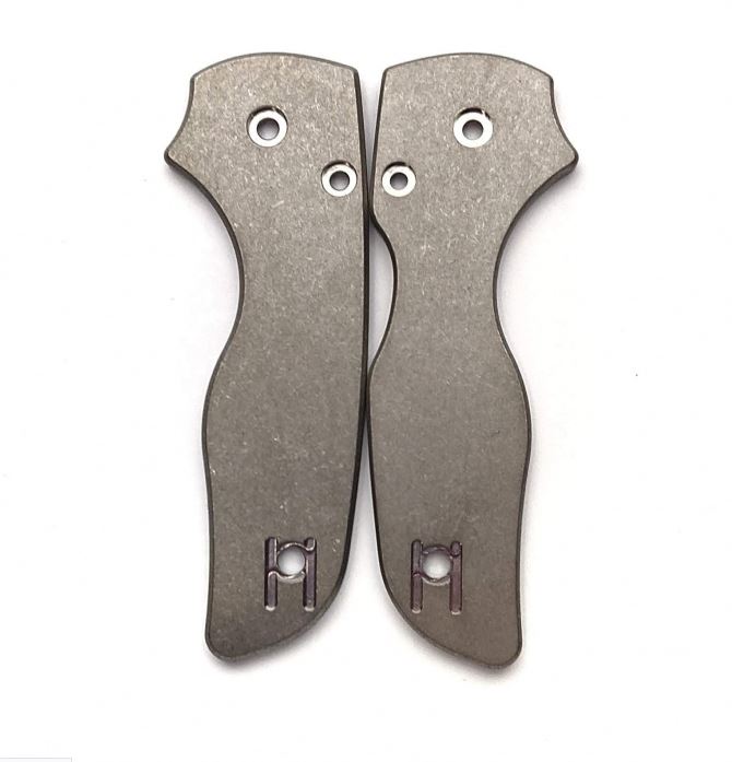 Flytanium Spyderco Lil Native Titanium Scales