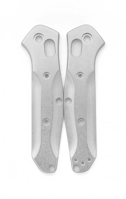 Flytanium Benchmade 945 Mini Osborne Scales - Titanium Stonewash, FLY817