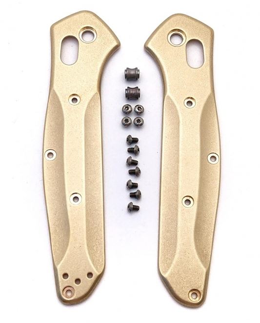 Flytanium Benchmade 940 Brass Scale Kit, FLY414 - Click Image to Close