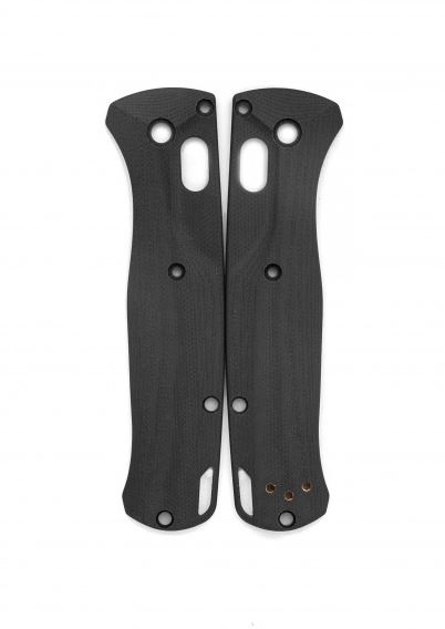 Flytanium Benchmade Bugout Crossfade G-10 Scales - Classic Black, FLY848