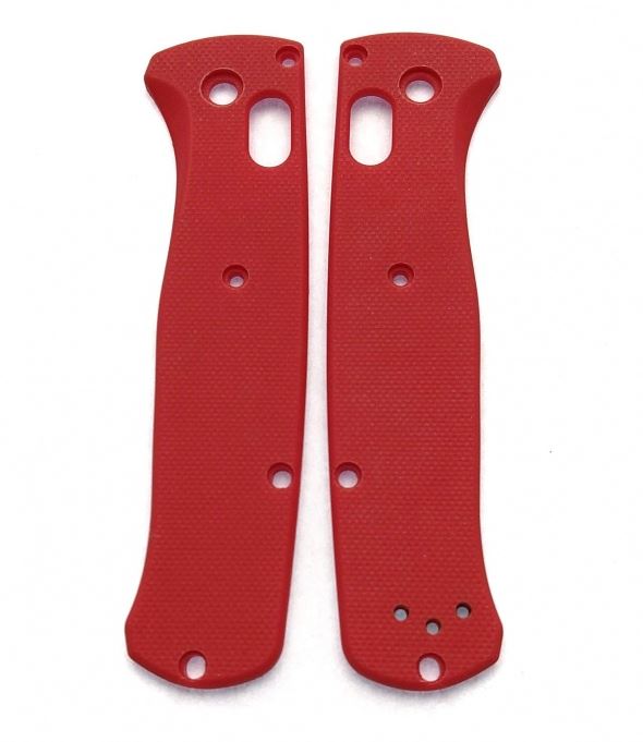 Flytanium Benchmade Bugout Scales, G10 Red, FLY442 - Click Image to Close