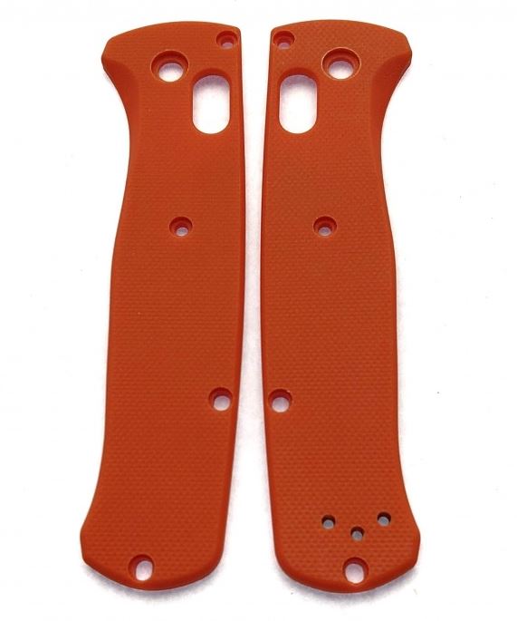 Flytanium Benchmade Bugout Scales, G10 Orange, FLY628 - Click Image to Close