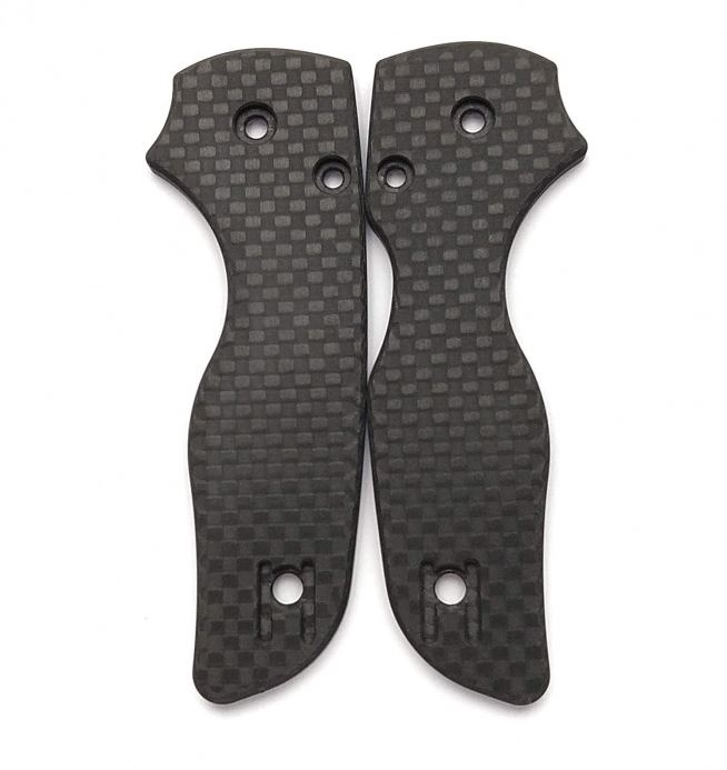 Flytanium Spyderco Lil Native Carbon Fiber Scales FLY634