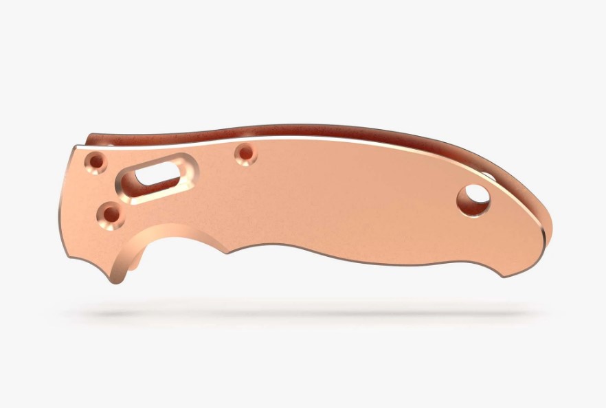 Flytanium Co. Spyderco Manix 2 Scales, Copper, FLY581