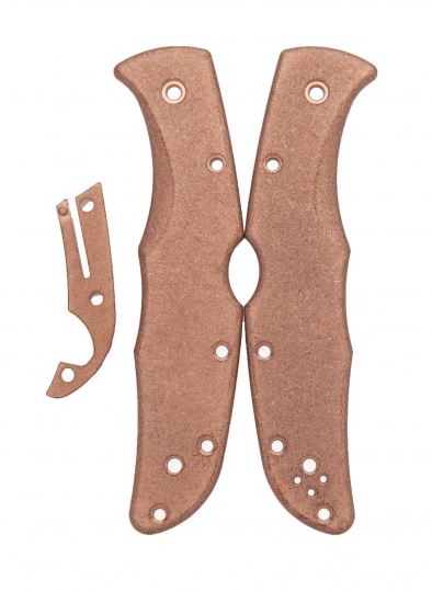 Flytanium Co. Spyderco Endura Copper Scale Kit