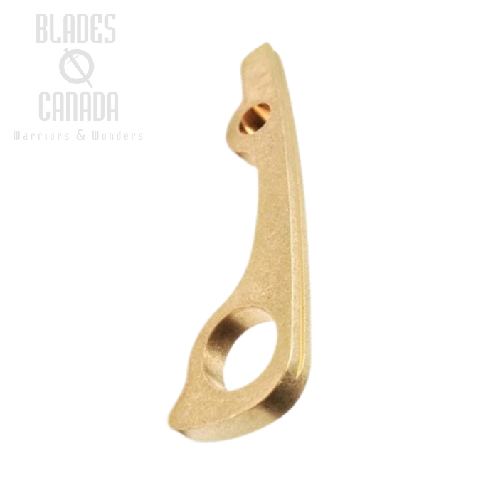 Flytanium Spyderco ParaMilitary 2 Backspacer, Brass, FLY553
