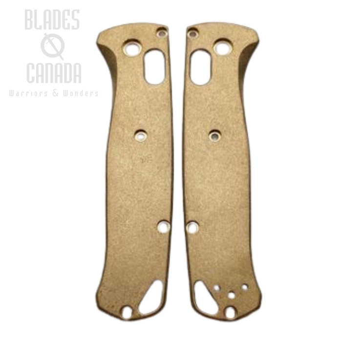 Flytanium Co. Benchmade Bugout Scales, Brass, FLY377