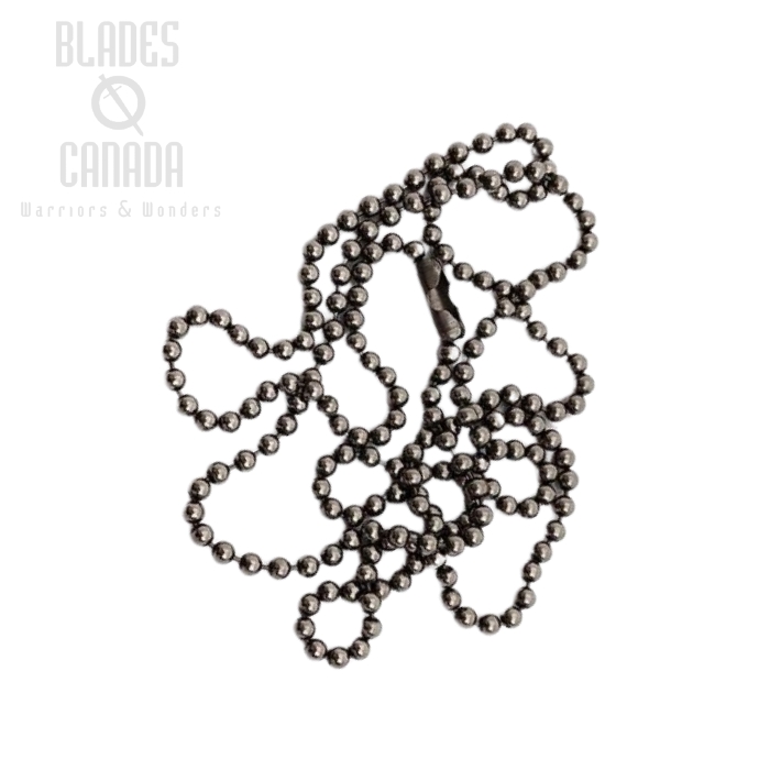 Flytanium Small Ball Chain Necklace, Titanium, FLY643