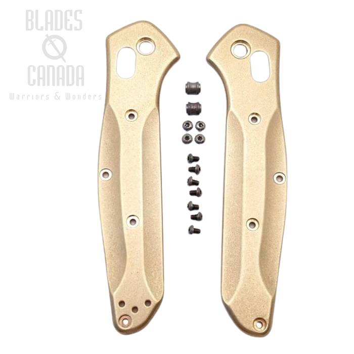 Flytanium Benchmade 940 Brass Scale Kit, FLY655