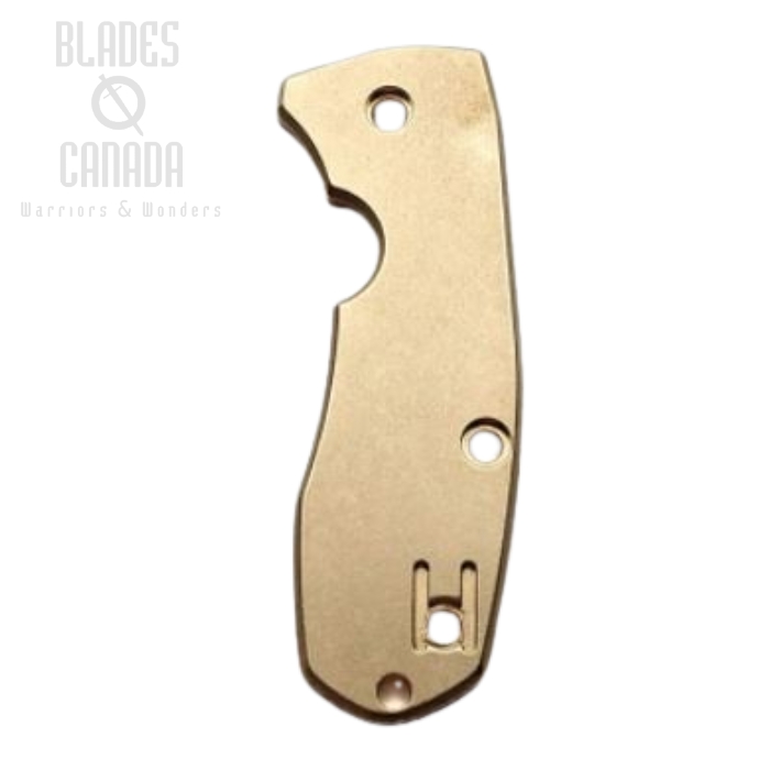 Flytanium Spyderco Techno 2 Brass Scale, FLY659