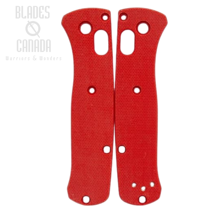 Flytanium Benchmade Bugout Mini G-10 Scales - Red, FLY691
