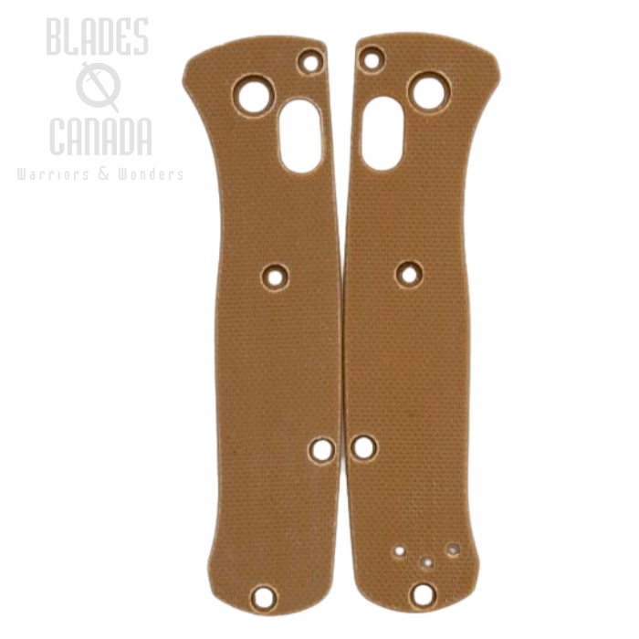 Flytanium Benchmade Bugout Mini G-10 Scales - Tan, FLY687
