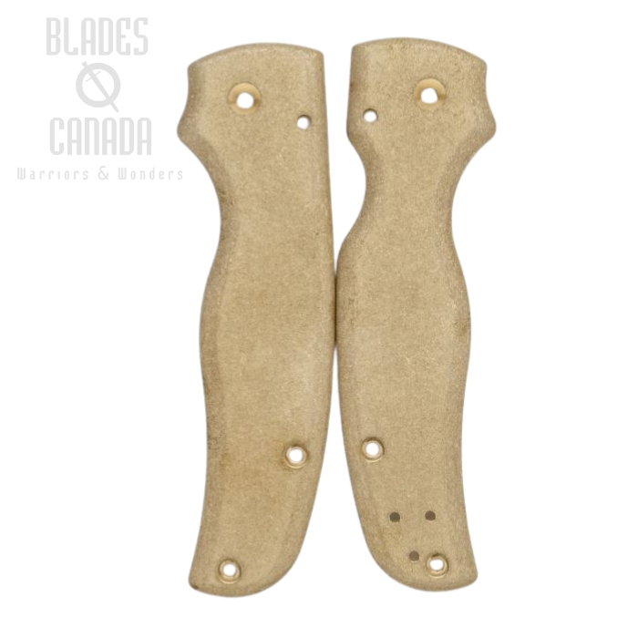 Flytanium Spyderco Shaman Scales - Brass, FLY735
