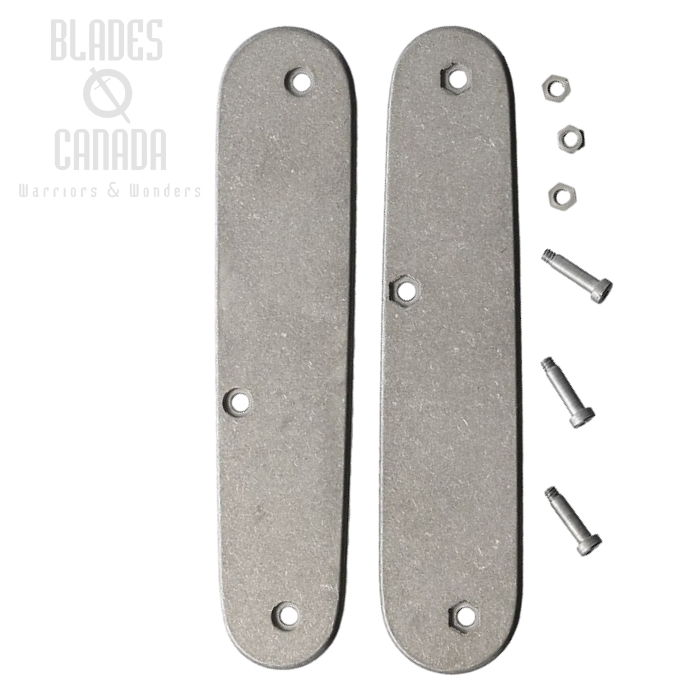 Flytanium Co. Victorinox Swiss Army Cadet Scales Flat - Titanium, FLY749