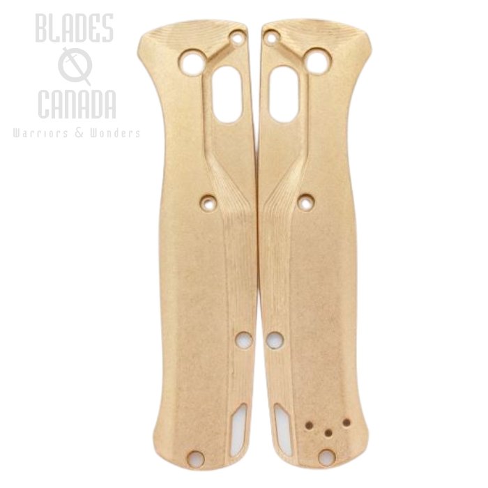 Flytanium Benchmade Bugout Crossfade Scales - Brass, FLY796
