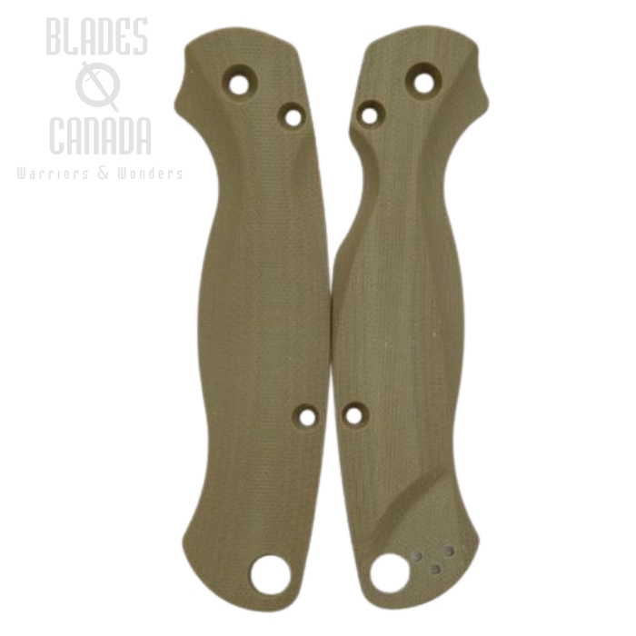 Flytanium Spyderco Paramilitary 2 Lotus G10 Scales- OD Green, FLY814