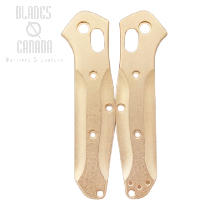 Flytanium Benchmade 945 Mini Osborne Scales - Brass, FLY818