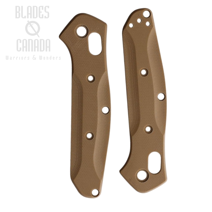Flytanium Mini Osborne 945 Folding Knife Earth Brown G10 Scales, FLY852