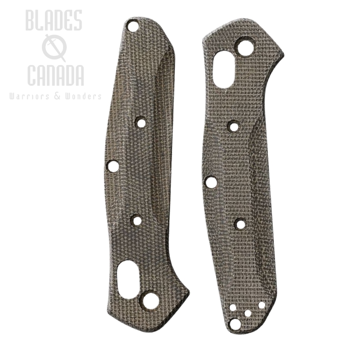 Flytanium Mini Osborne 945 Folding Knife Green Canvas Scales, FLY853