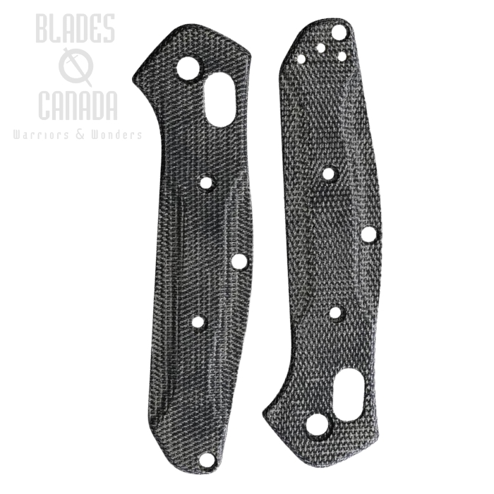 Flytanium Mini Osborne 945 Folding Knife Black Canvas Scales, FLY854