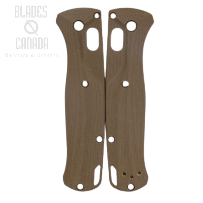 Flytanium Benchmade Bugout Crossfade G-10 Scales - Earth Brown, FLY864