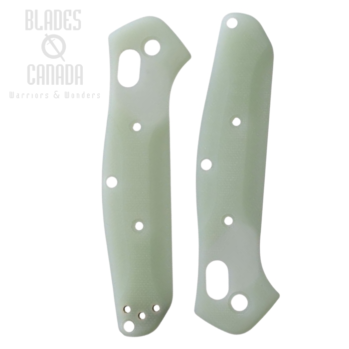 Flytanium Mini Osborne 945 Folding Knife Jade G10 Scales, FLY872