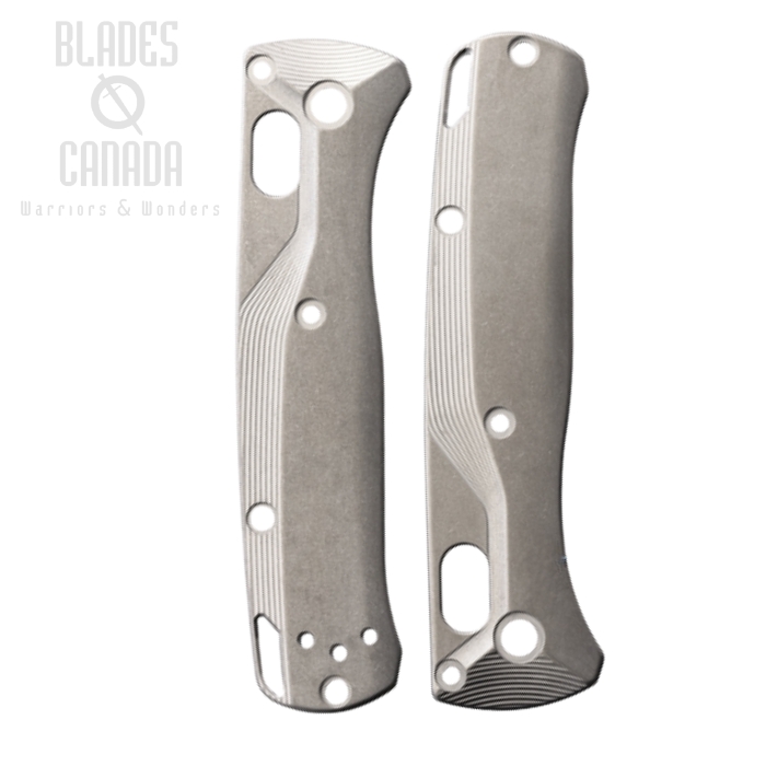 Flytanium Benchmade Mini Bugout Scales, Titanium Crossfade SW, FLY910