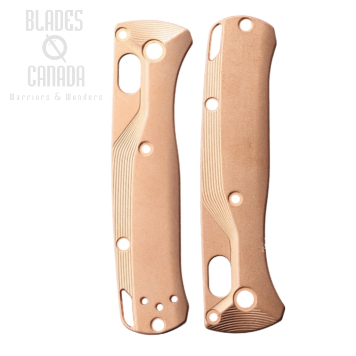 Flytanium Benchmade Mini Bugout Scales, Crossfade Copper SW, FLY913