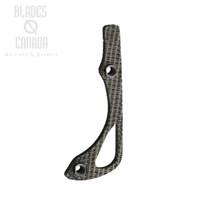 Flytanium Benchade Mini Bugout Backspacer, Micarta Green, FLY949