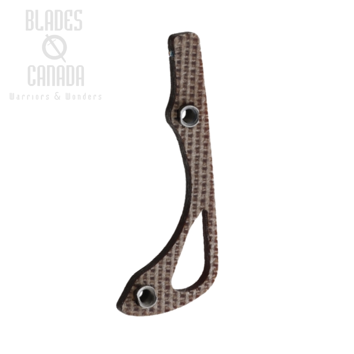 Flytanium Benchmade Mini Bugout Backspacer, Micarta Natural, FLY950